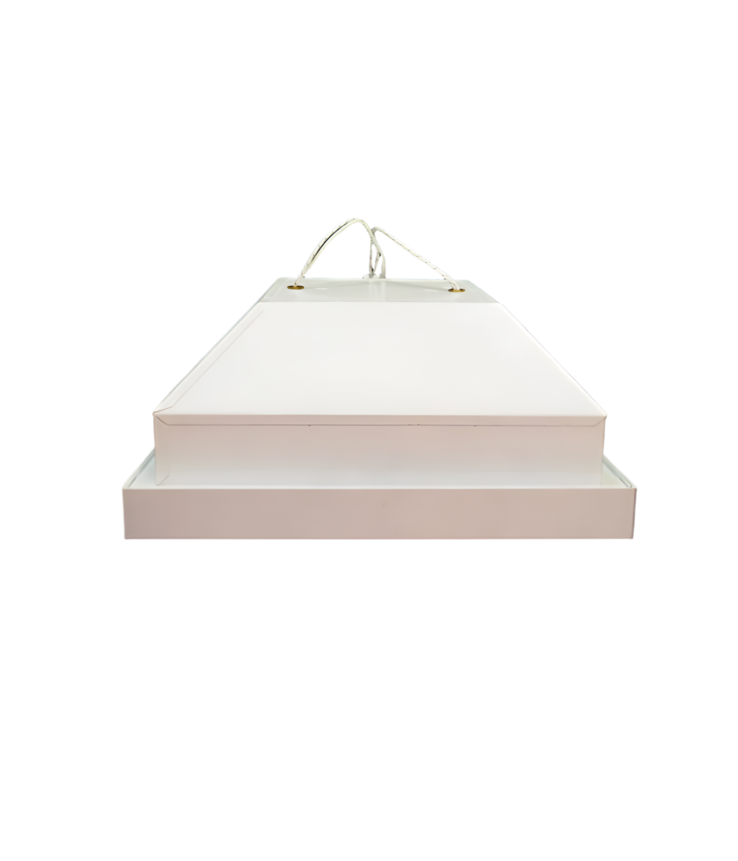 White_pendant_lamp_Danish_design_1970s_by_Louis_Poulsen