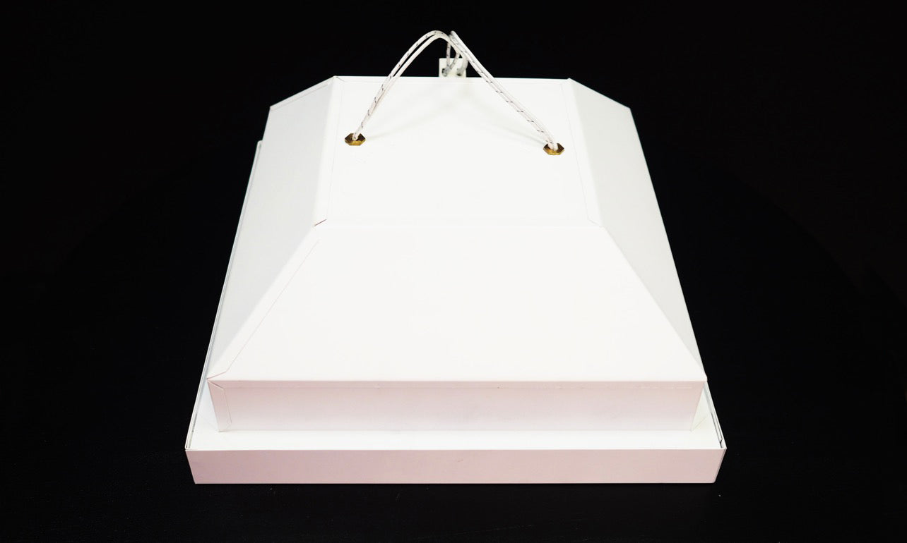 White_pendant_lamp_Danish_design_1970s_by_Louis_Poulsen