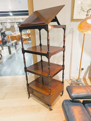 George_III_Mahogany_Whatnot_with_Adjustable_Reading_Stand_by_Maddox_&_Co.