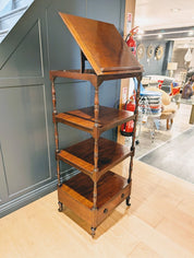 George_III_Mahogany_Whatnot_with_Adjustable_Reading_Stand_by_Maddox_&_Co.
