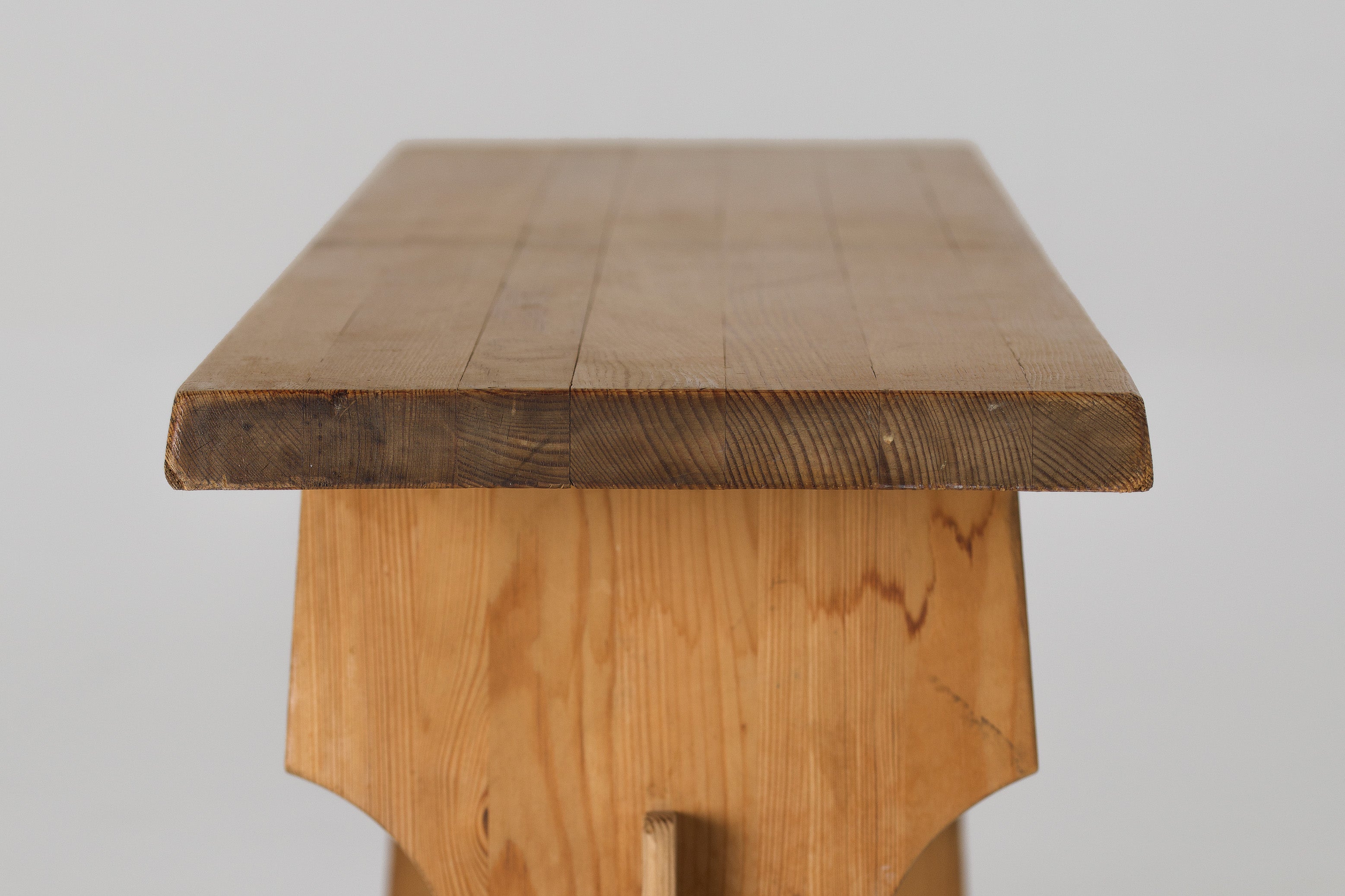 Set_of_2_Brutalist_Solid_Pine_Benches,_Europe,_1960s–1970s
