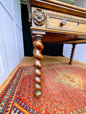 19th_Century_English_Neo_Jacobean_Oak_Architect's_Desk_with_Adjustable_Writing_Slope