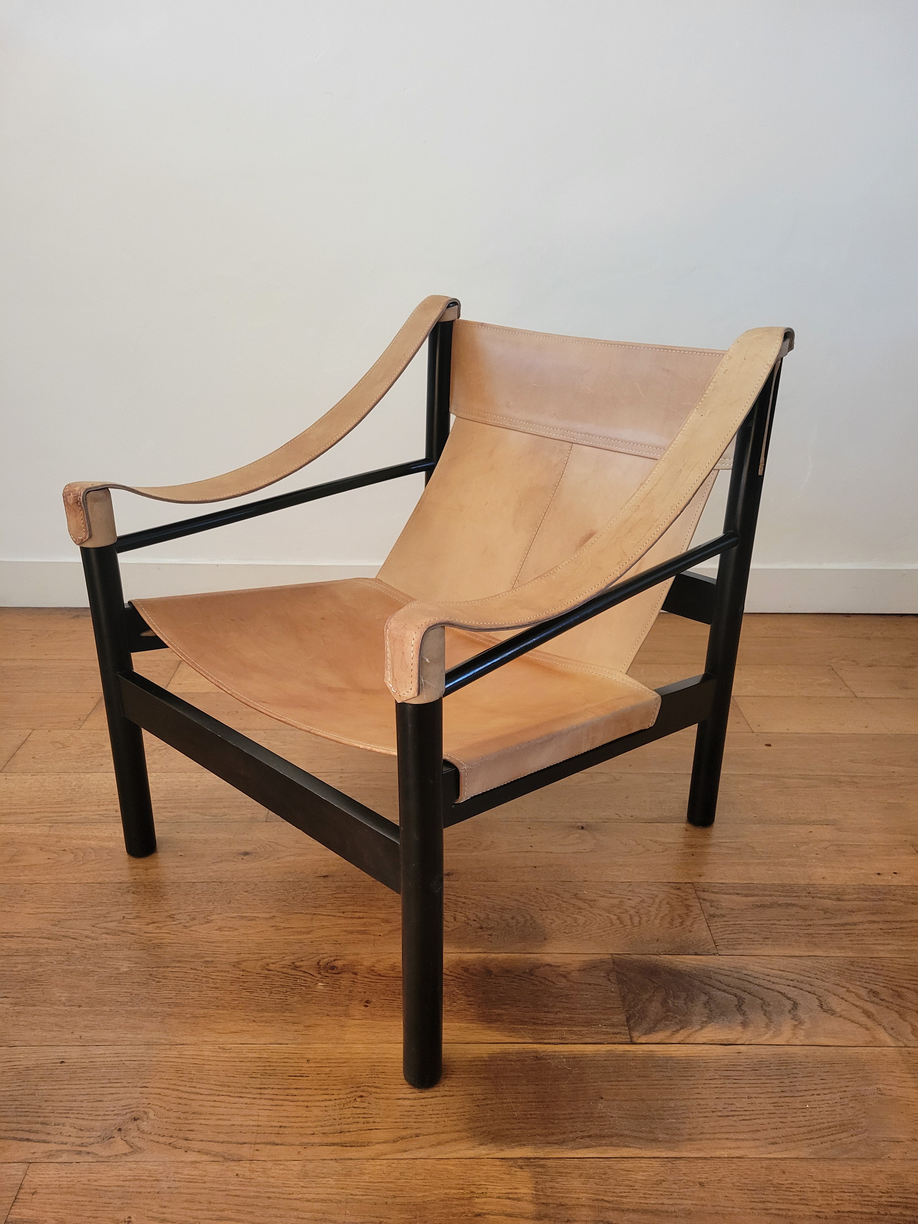 Abel_Gonzalez_Safari_sling_lounge_chair,_1960s