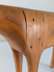 Mid-Century_Scandinavian_Solid_Wood_Animal_Sculpture,_1960s