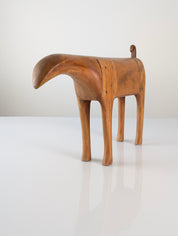 Mid-Century_Scandinavian_Solid_Wood_Animal_Sculpture,_1960s