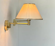 Adjustable_Brass_Wall_Lamp,_Mid_Century_Modern,_1970s