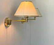 Adjustable_Brass_Wall_Lamp,_Mid_Century_Modern,_1970s