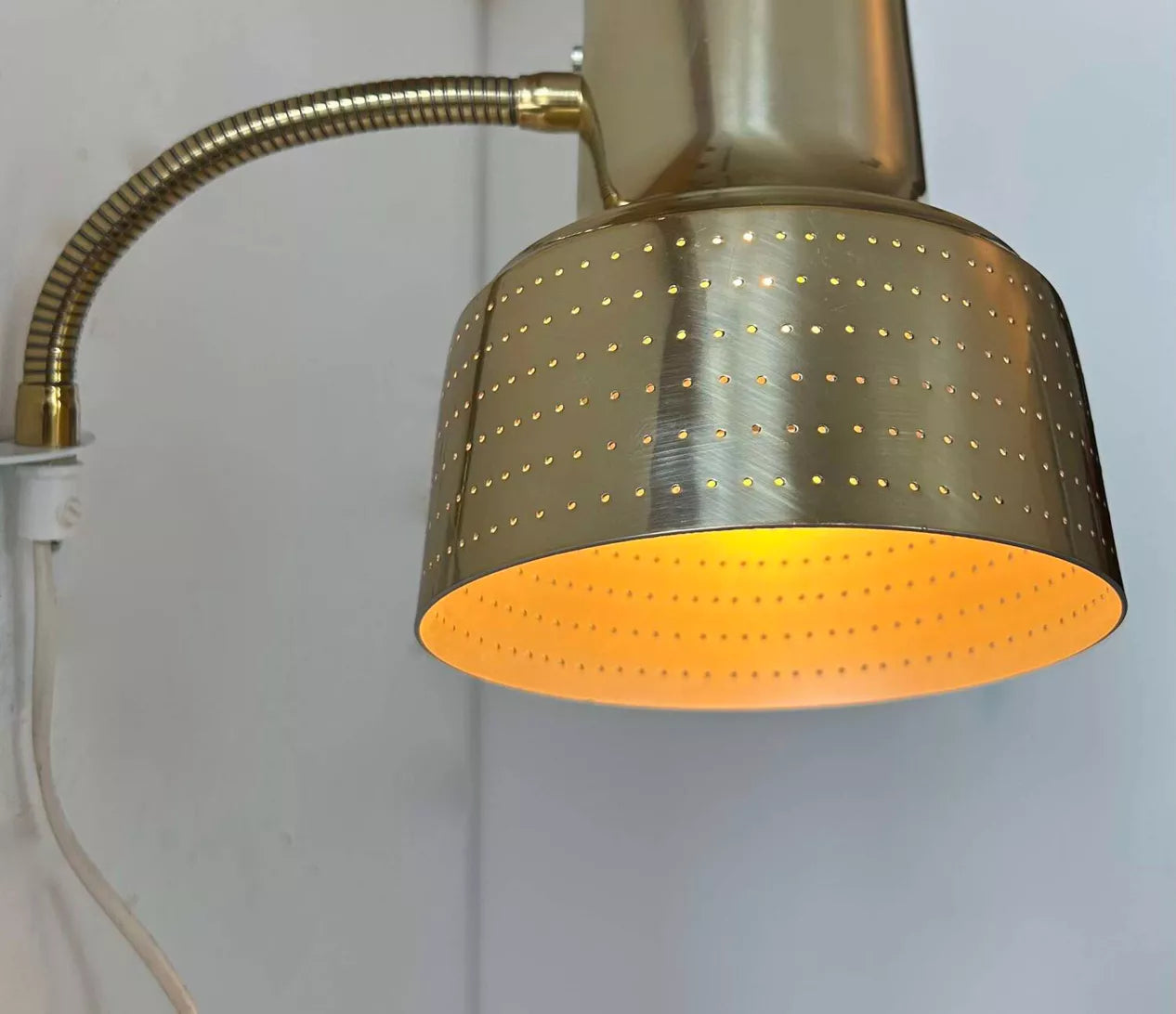 Adjustable_Brass_Wall_Sconce_by_Carl_Thore,_Perforated_Shade,_Sweden_1960s