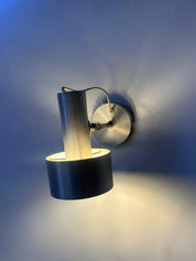 Adjustable_Brushed_Aluminum_Wall_Sconce,_France_1970s