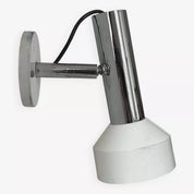 Adjustable_Chrome_and_White_Metal_Wall_Lamp,_Mid_Century_Modern,_France_1960s