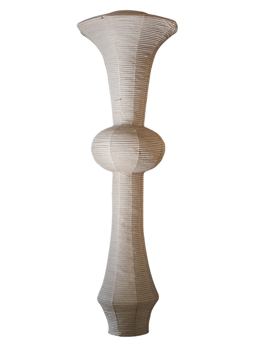 Akari_Model_H_Lamp,_Isamu_Noguchi_for_Ozeki,_Washi_Paper,_1950s,_Japan