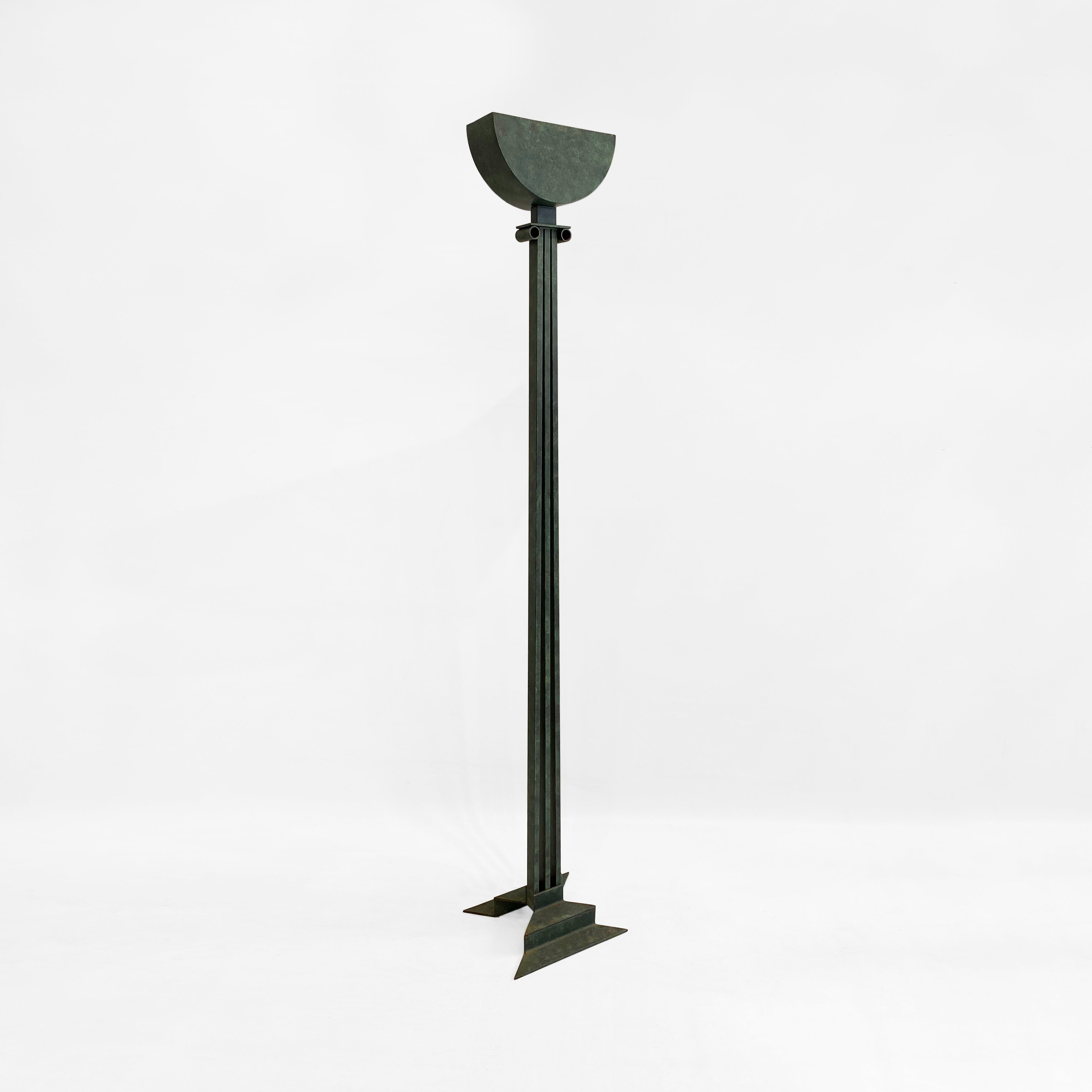 Alfrank_Postmodern_Neoclassical_Iron_Floor_Lamp,_Ireland_1980s