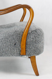 Armchair_by_Alfred_Christensen_in_Sheepskin_Upholstery,_Denmark_1960s–1970s