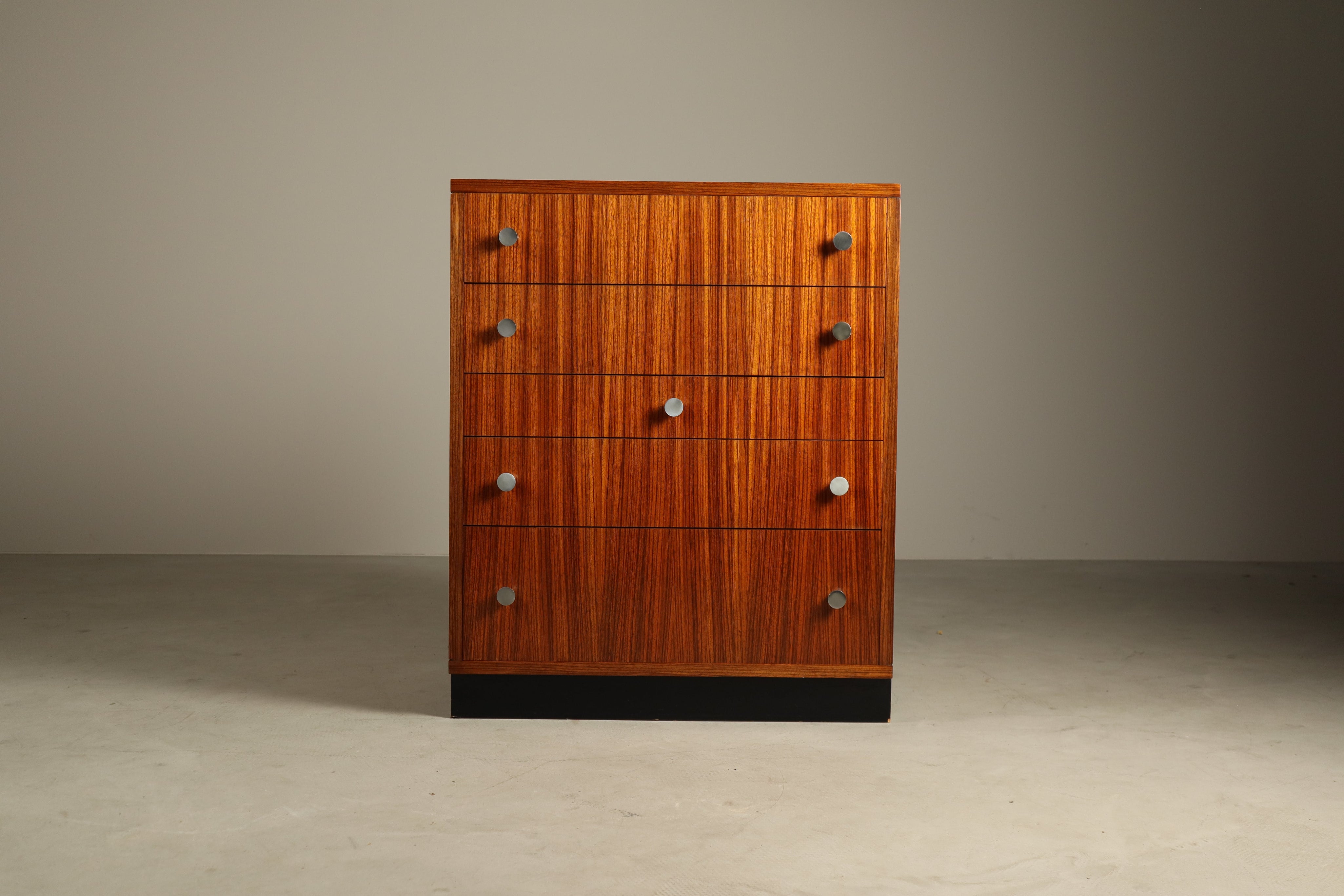 Alfred_Hendrickx_for_Belform_–_Zebrano_chest_of_drawers,_1960s