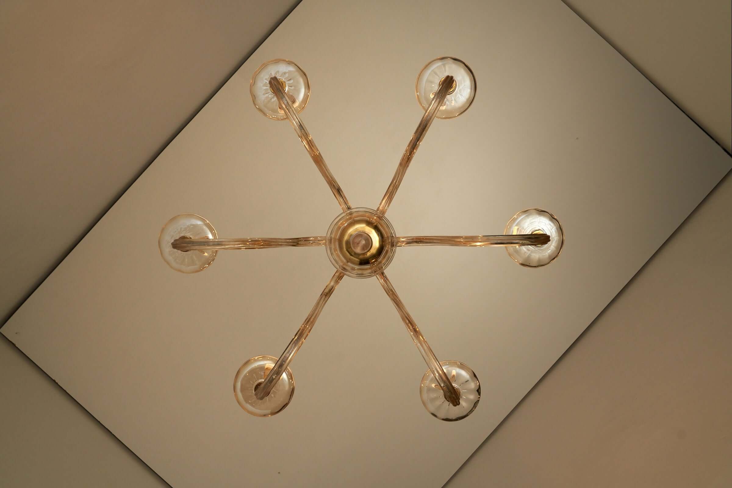 Amber_Glass_Chandelier,_Handblown_Glass,_1950s,_Italy