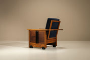 Dutch_Amsterdam_School_Oak_Lounge_Chair_with_Velvet_Upholstery