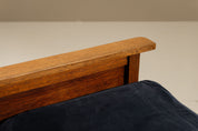 Dutch_Amsterdam_School_Oak_Lounge_Chair_with_Velvet_Upholstery