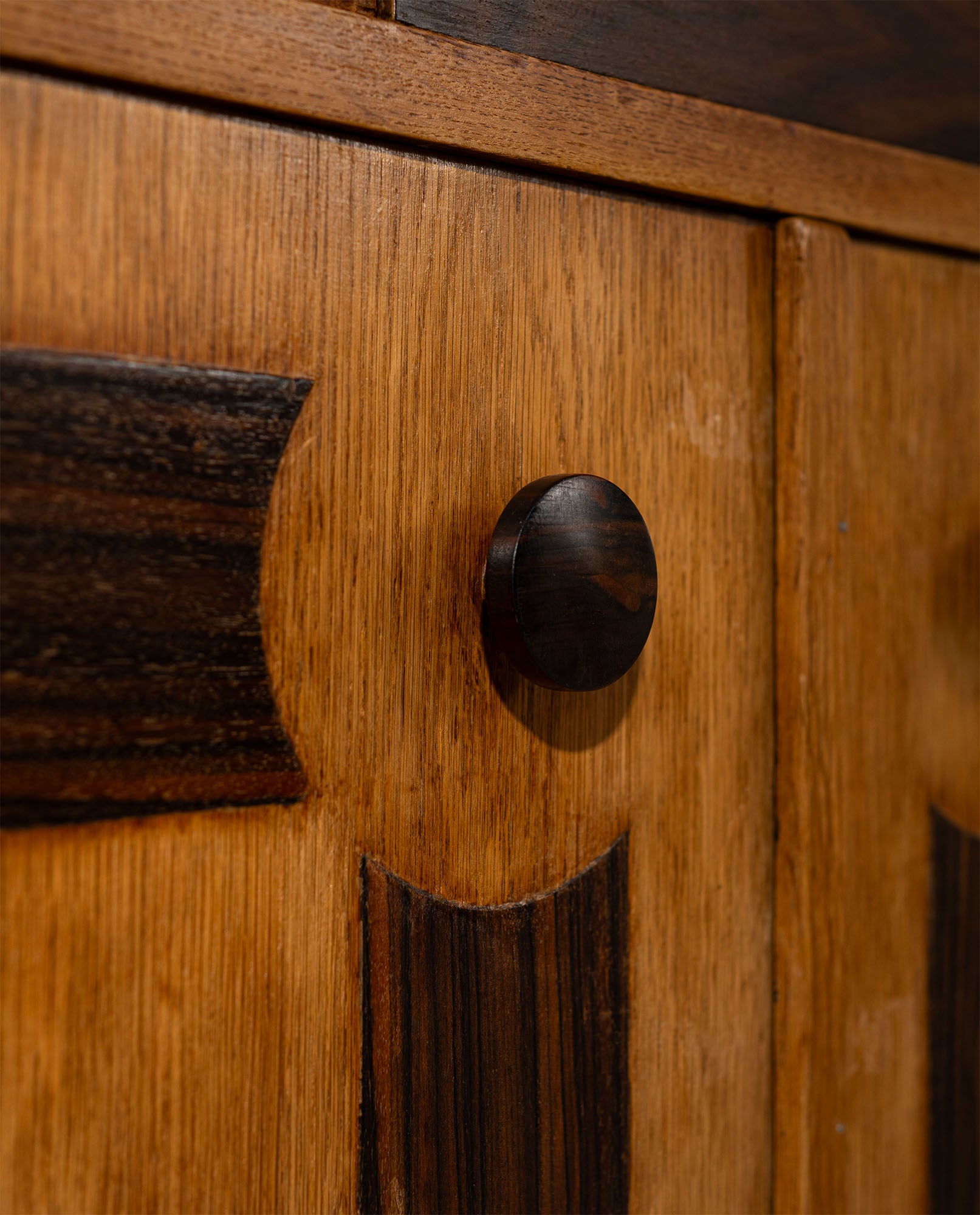 Amsterdam_School_Oak_Sideboard_with_Coromandel_Inlays,_1920-1930