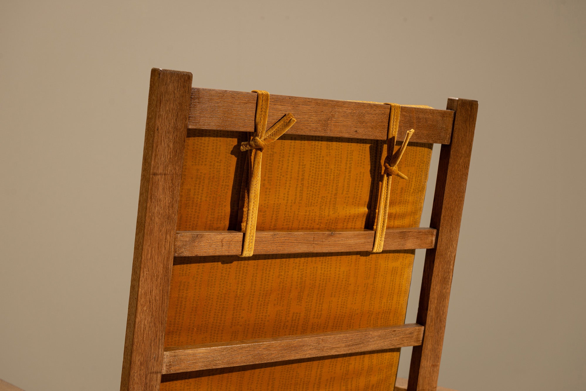 Amsterdam_School_Oak_Reclining_Armchair_with_Ochre_Upholstery
