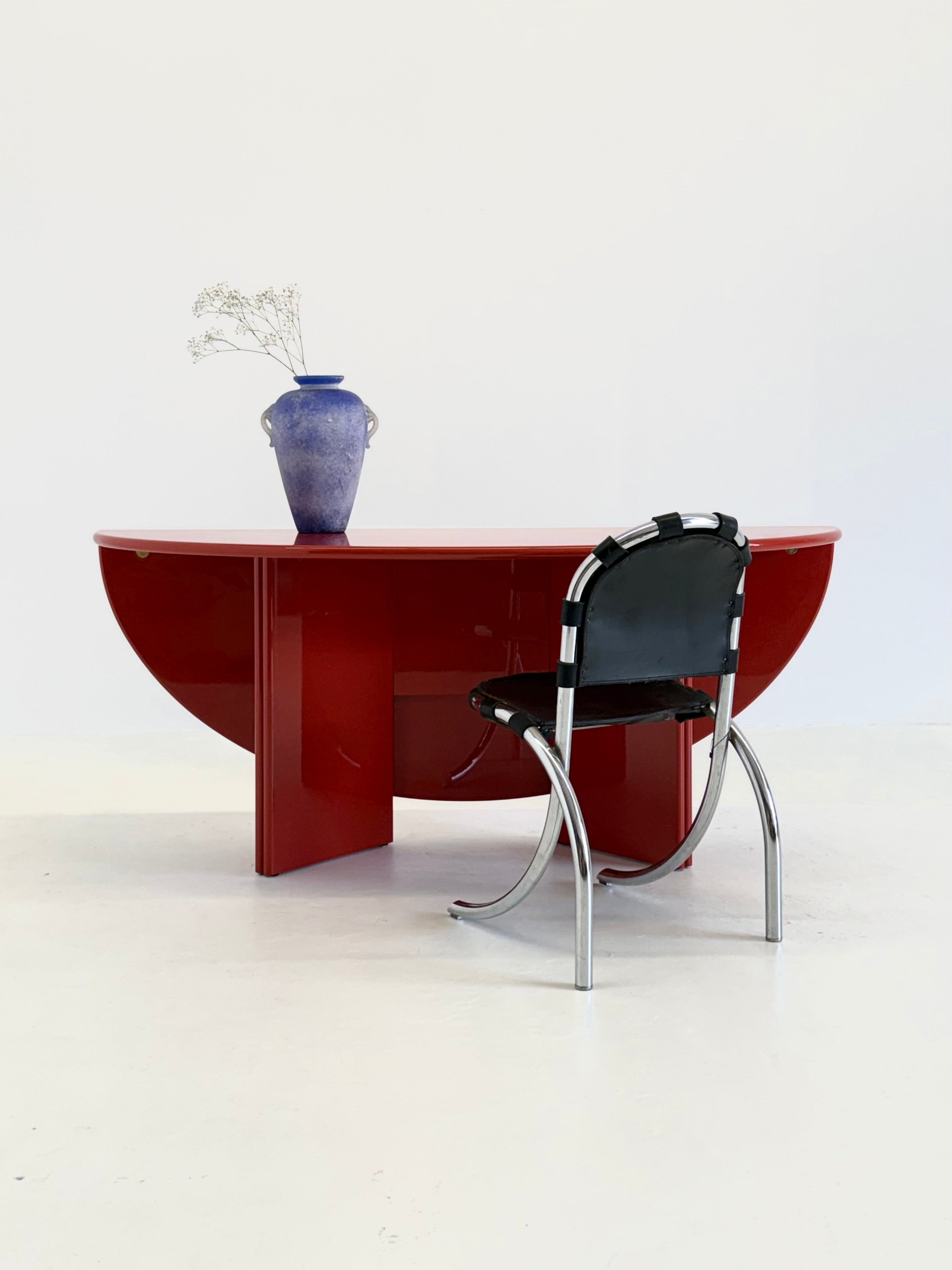 Kazuhide_Takahama_Antella_Red_Extendable_Table_for_Cassina