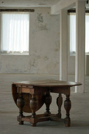Antique_Baroque_Drop-Leaf_Table_in_Oak,_Danish_Cabinetmaker,_19th_Century