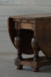 Antique_Baroque_Drop-Leaf_Table_in_Oak,_Danish_Cabinetmaker,_19th_Century