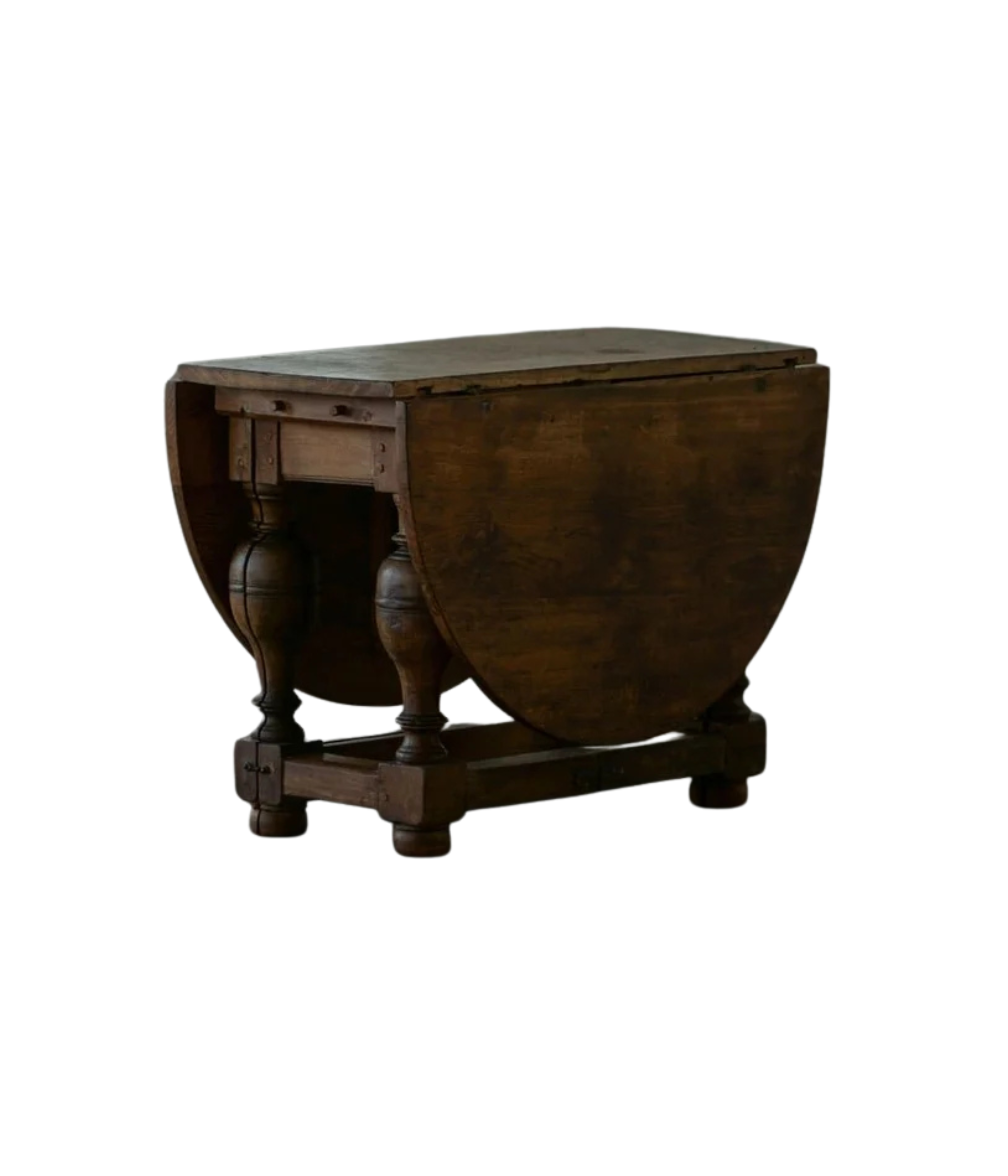 Antique_Danish_Baroque_Drop_Leaf_Table_in_Oak,_19th_Century