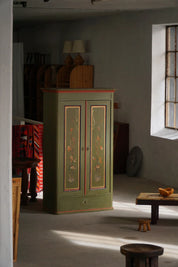 Antique_Danish_Painted_Cabinet_with_Floral_Motifs,_Scandinavian_Folk_Art_Cupboard,_19th_Century