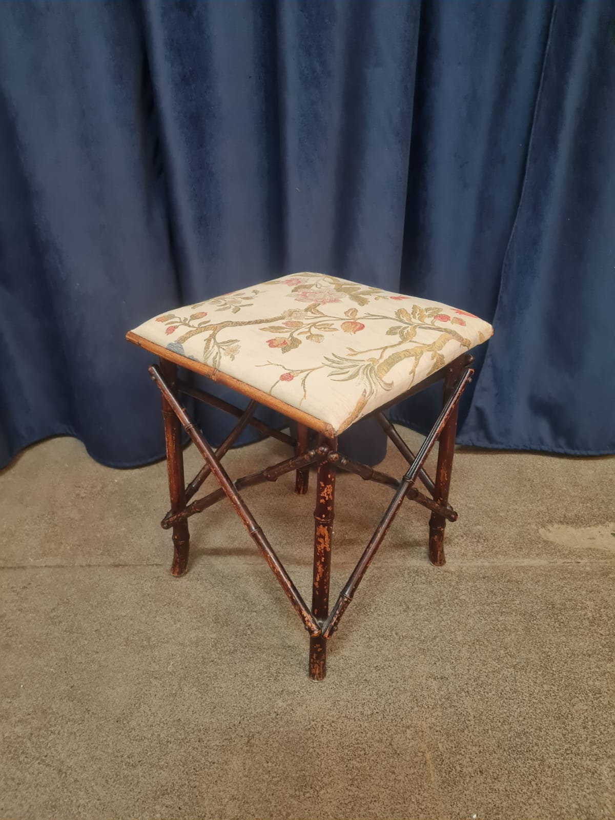 Set_of_Antique_Faux_Bamboo_Parlor_Armchair,_,_taburet,_coffee_table_and_bench_By_Maison_Staněk_Prague_from_1910
