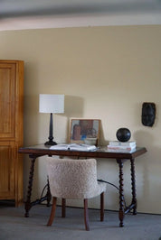 Antique_Italian_Center_/_Desk_Table,_Walnut_&_Marble,_Naples,_19th_Century