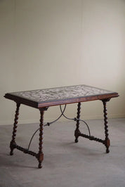 Antique_Italian_Center_/_Desk_Table,_Walnut_&_Marble,_Naples,_19th_Century