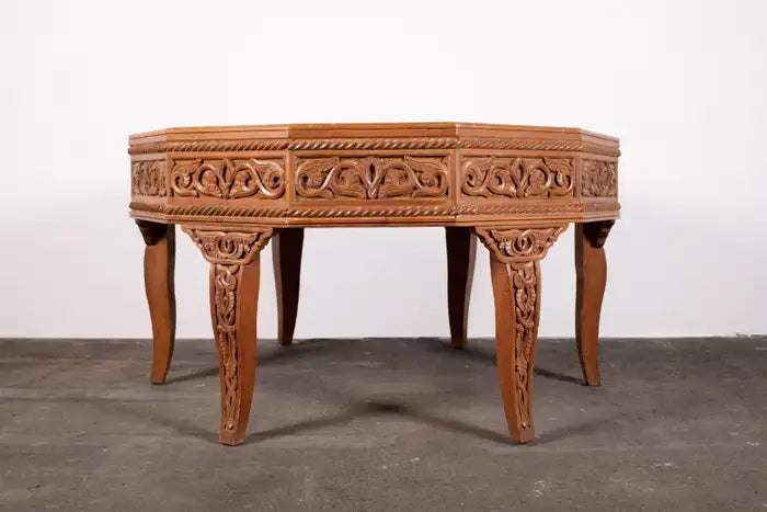 Antique_Moroccan_Center_Table,_Hand-Carved_Atlas_Cedar_Wood