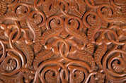 Antique_Moroccan_Center_Table,_Hand-Carved_Atlas_Cedar_Wood
