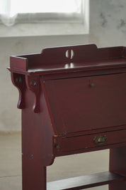 Antique_Painted_Drop_Front_Secretary_Desk,_Scandinavian_Folk_Art_Style