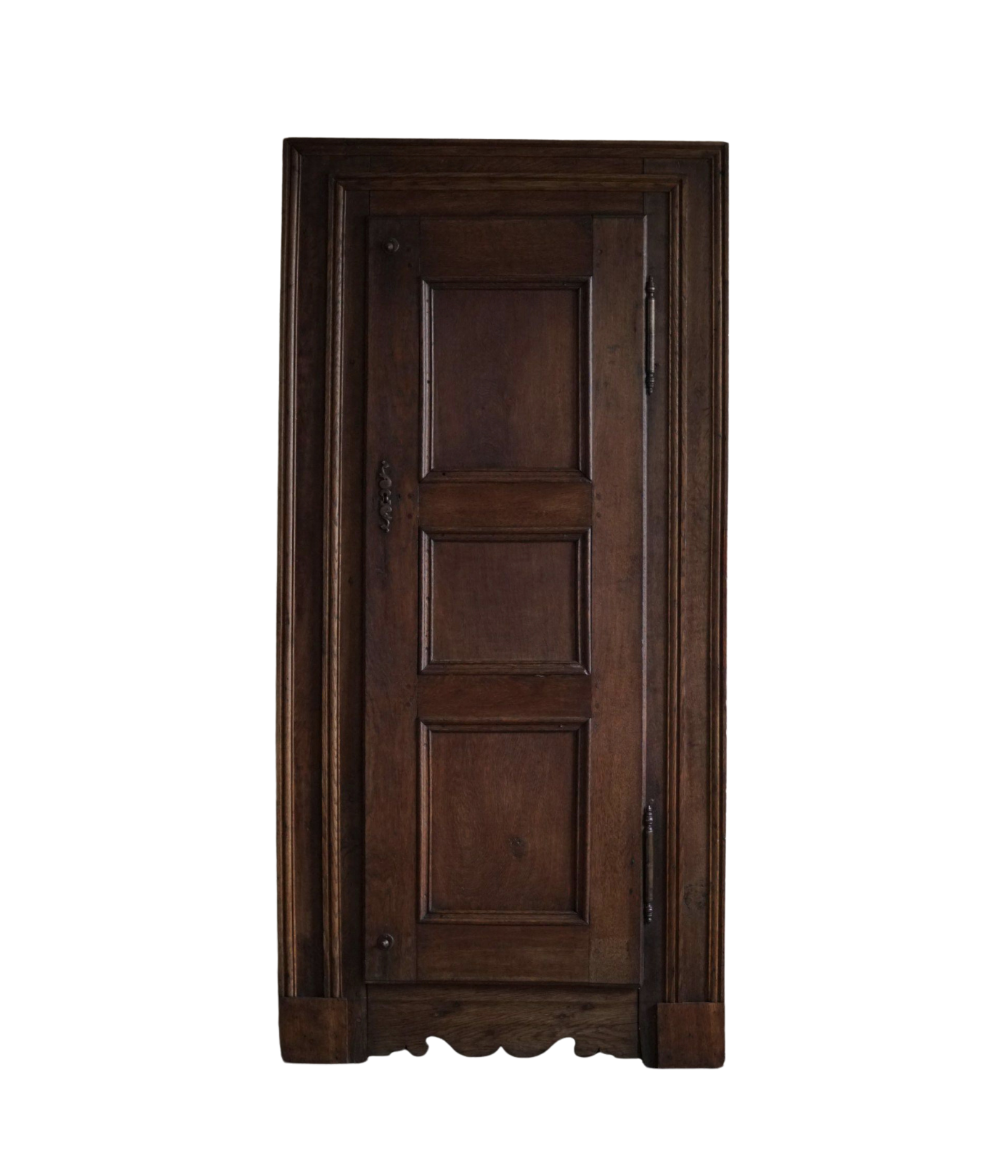 Antique_Tall_Oak_Cabinet,_Made_by_a_French_Cabinetmaker,_Late_19th_Century
