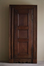 Antique_Tall_Oak_Cabinet,_Made_by_a_French_Cabinetmaker,_Late_19th_Century