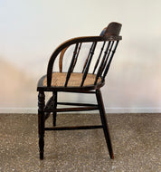 Antique_Organic_Black_Stained_Wood_Armchair_with_Cane_Seat,_circa_1880