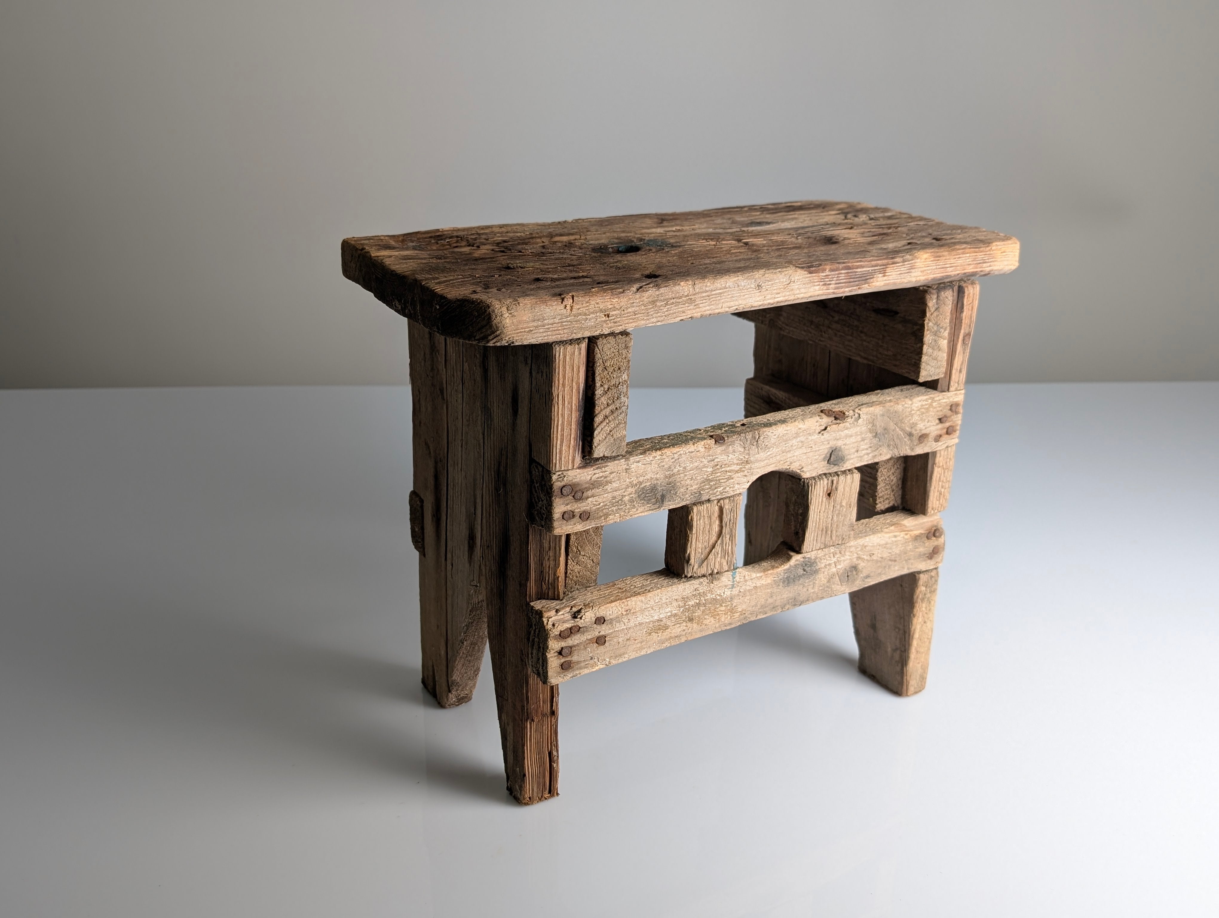 Antique_Wood_Stool,_Wabi_Sabi_Style,_Old_Artisan_Craftsmanship