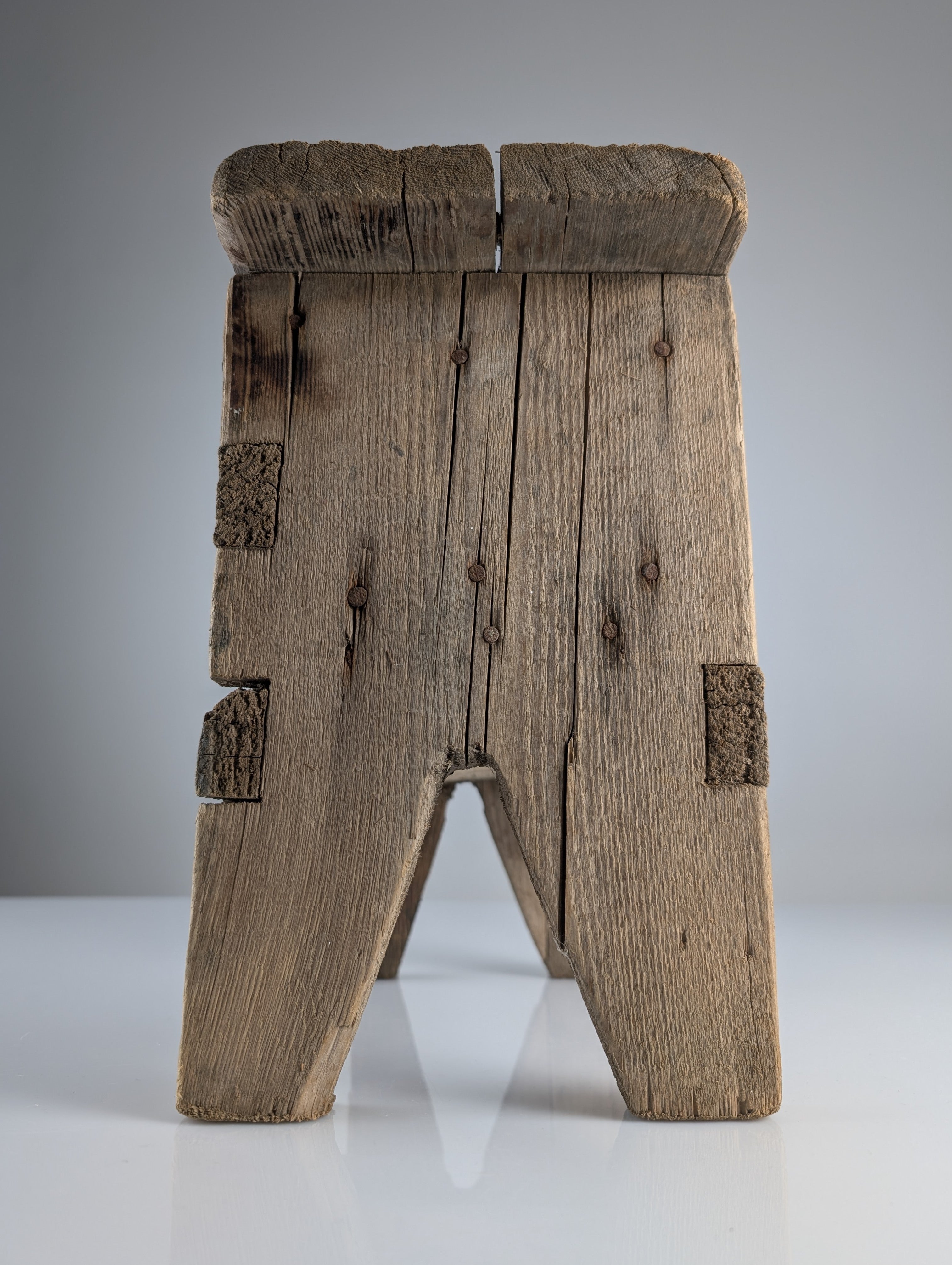 Antique_Wood_Stool,_Wabi_Sabi_Style,_Old_Artisan_Craftsmanship