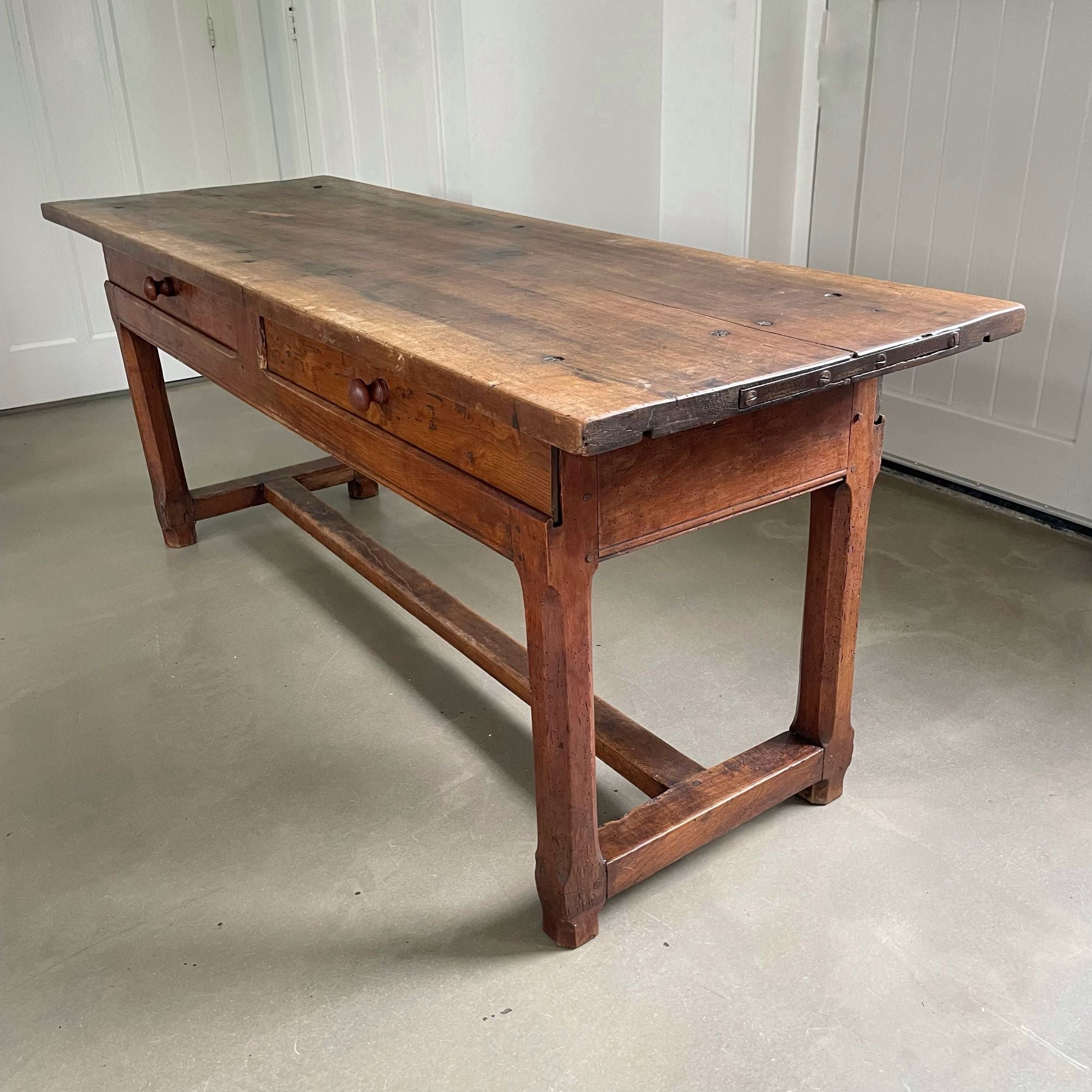 Antique_French_Wooden_Table_Late_18th_Early_19th_Century_France