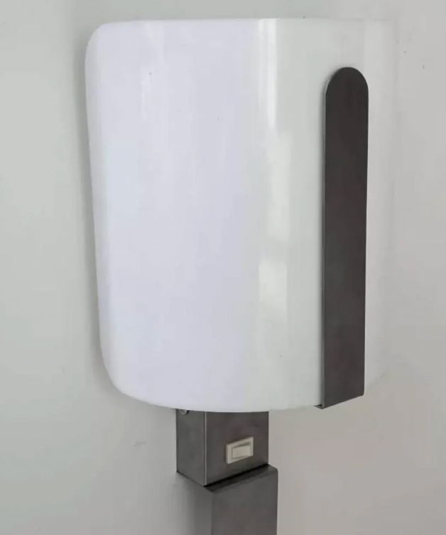Arlus_Wall_Light_in_Perspex_and_Brushed_Metal,_France,_Early_1970s