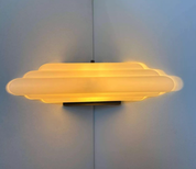 Vetri_Italian_Opaline_Murano_Glass_Corner_Wall_Sconce,_1970s