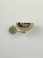 French_Adjustable_Patinated_Brass_Wall_Sconce,_Vintage_Directional_Wall_Light,_1970s