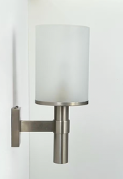 Perzel_Wall_Sconce_in_Metal_and_Opaline_Glass,_French_Modernist_Wall_Light,_1960s