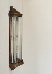 French_Modernist_Copper_and_Glass_Rod_Wall_Light,_1940s