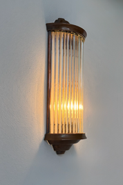 French_Modernist_Copper_and_Glass_Rod_Wall_Light,_1940s