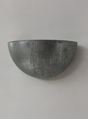 French_Patinated_Steel_Half_Moon_Wall_Sconce,_1970s