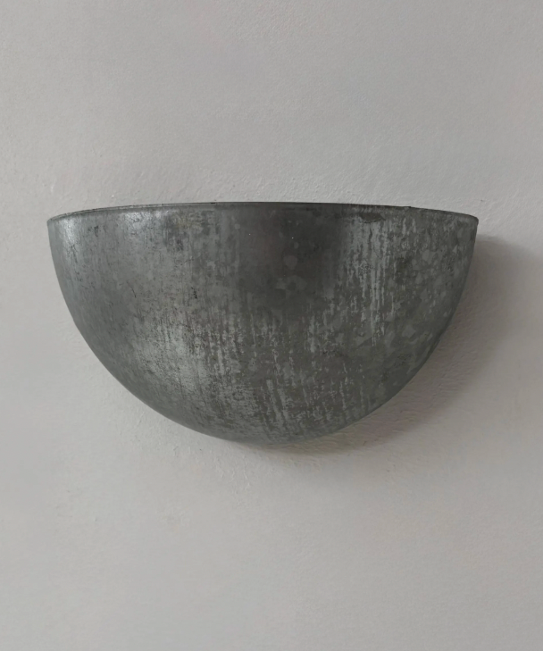 French_Patinated_Steel_Half_Moon_Wall_Sconce,_1970s