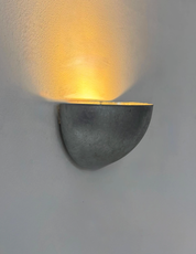 French_Patinated_Steel_Half_Moon_Wall_Sconce,_1970s
