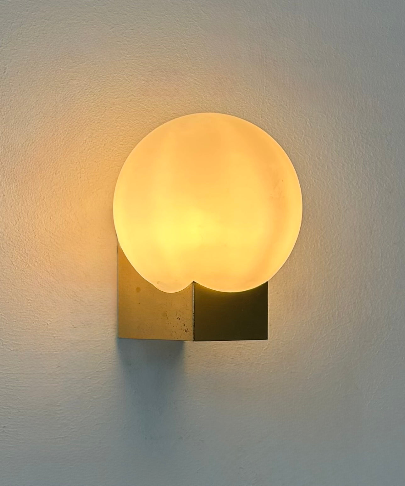Vintage_wall_sconce,_brass_and_opaline_glass,_France,_1970